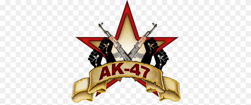 Clan Ak47 Elite Ak 47 Team Logo, Firearm, Gun, Rifle, Weapon Png