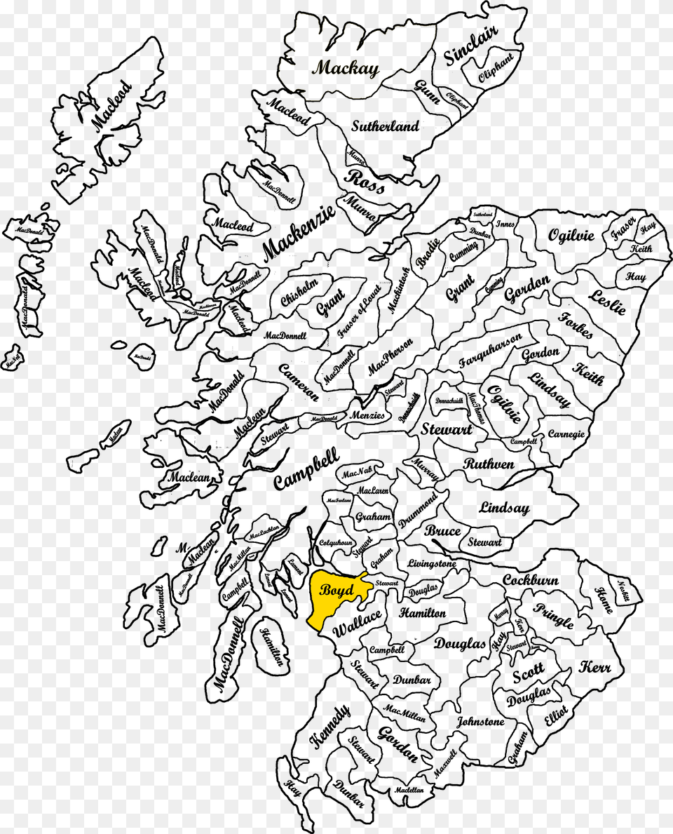 Clan Boyd Scottish Map Scottish Clan, Logo, Blackboard Free Transparent Png
