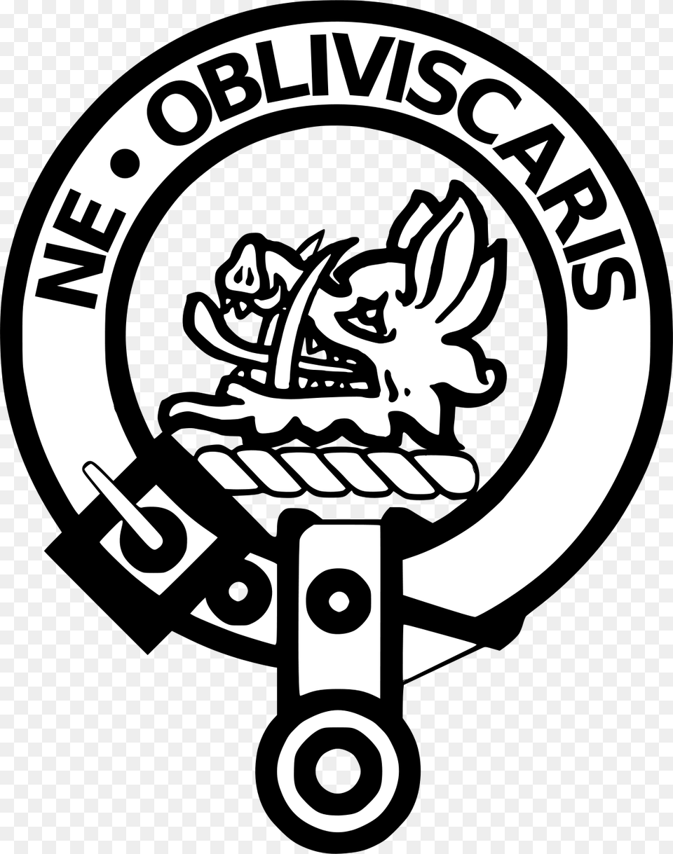 Clan Crest, Emblem, Symbol, Logo, Stencil Free Png Download