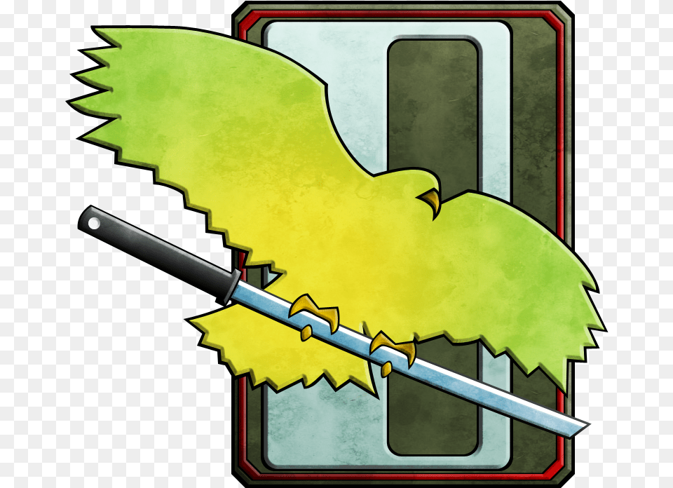 Clan Jade Falcon Clan Jade Falcon Logo, Leaf, Plant, Sword, Weapon Free Transparent Png