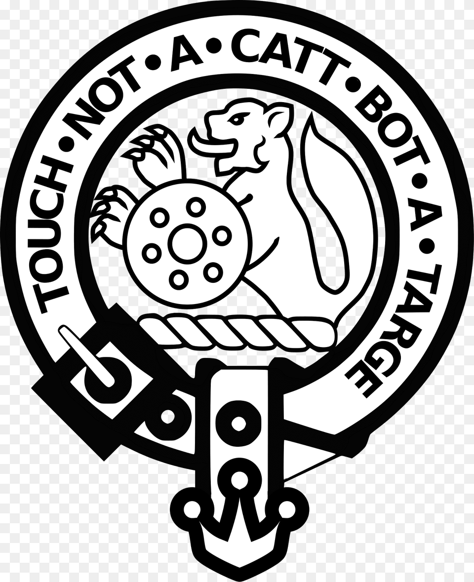 Clan Member Crest Badge Clan Macbain Clipart, Logo, Symbol, Face, Head Free Png Download