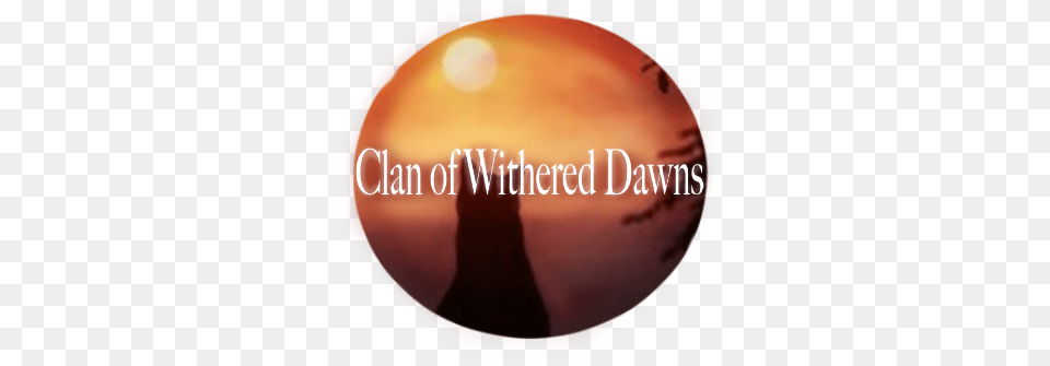 Clan Of Withered Dawns Banner Circle, Nature, Outdoors, Sky, Sunrise Free Png