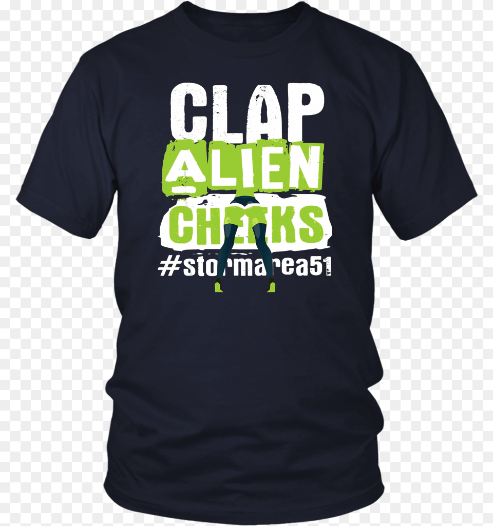 Clap Alien Cheeks Shirt, Clothing, T-shirt, Person Free Transparent Png