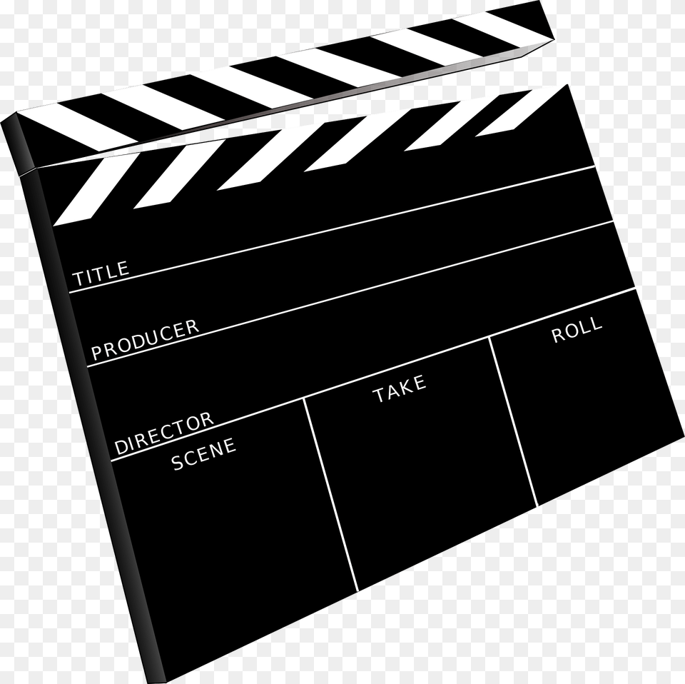 Clapboard Clipart, Clapperboard Free Transparent Png