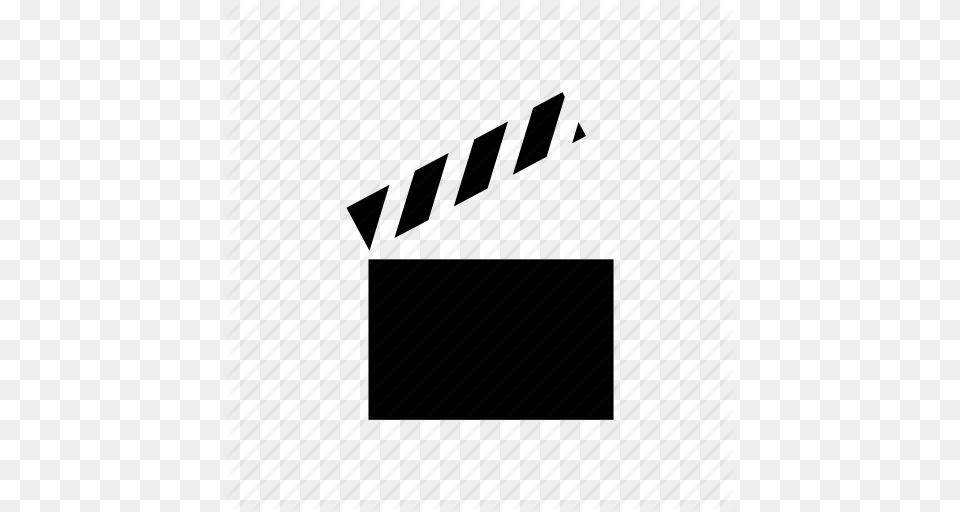 Clapboard Film Slate Graphic Motion Movie Video Icon, Text Free Png