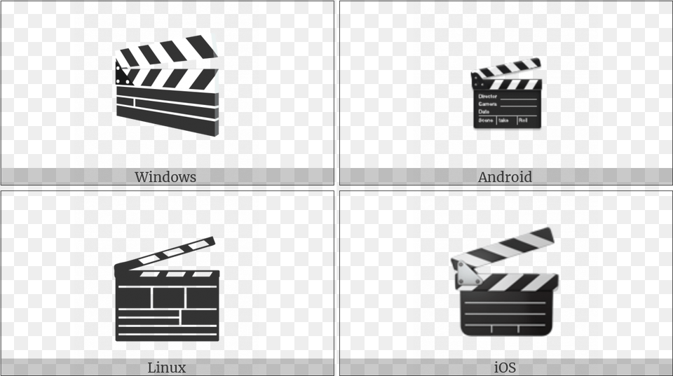Clapper Board On Various Operating Systems Hutchinson Institute, Clapperboard Free Png