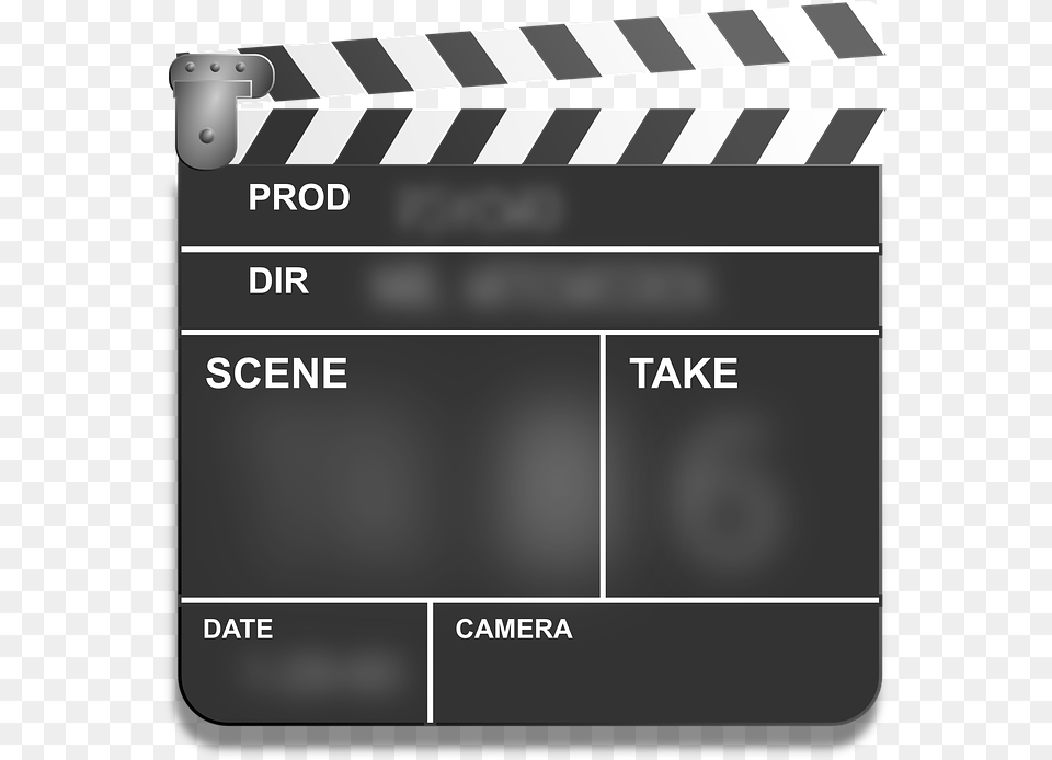 Clapper Film Motion Picture Movies Slate Transparent Lights Camera Action, Clapperboard, Text Free Png