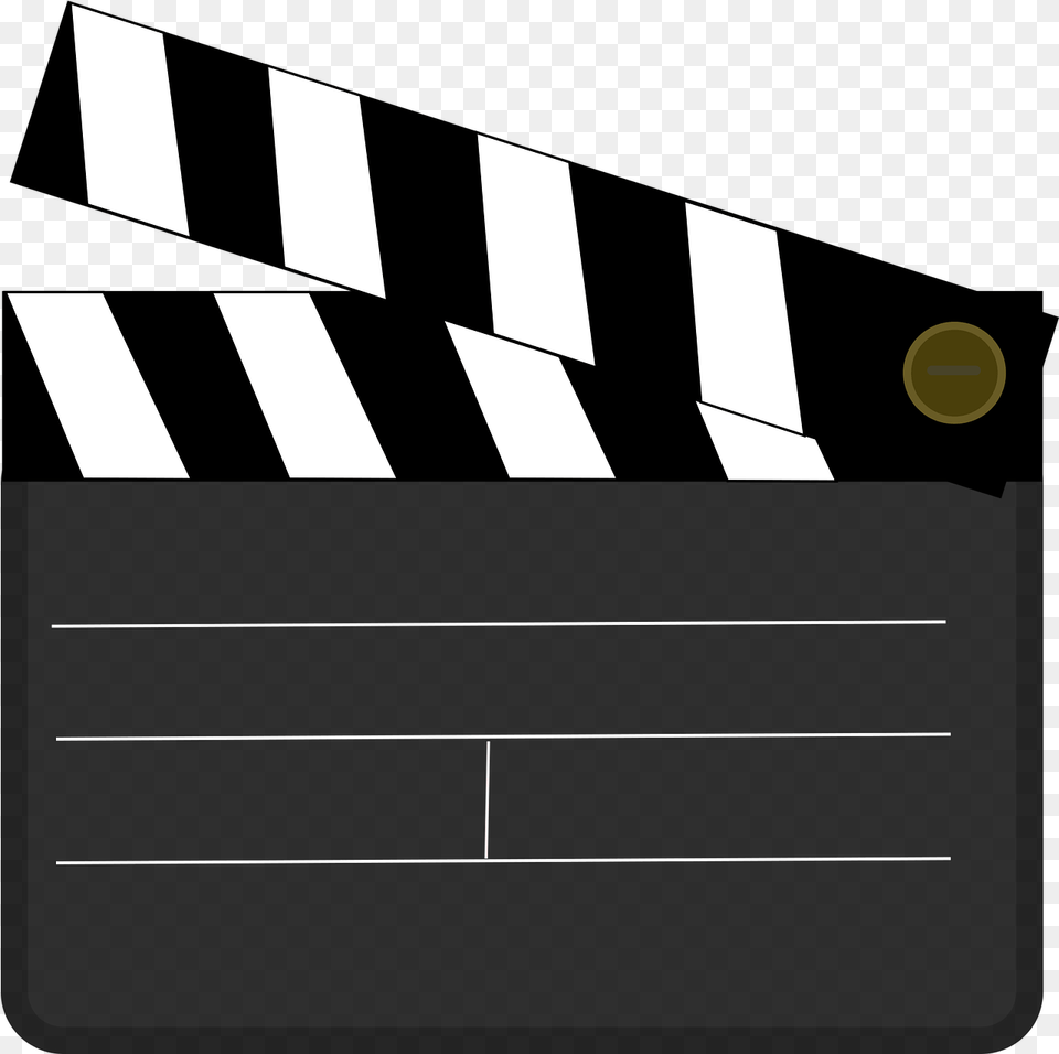 Clapperboard Cinema Videos Film Vector Graphic On Pixabay Video Clipart Transparent Background Free Png