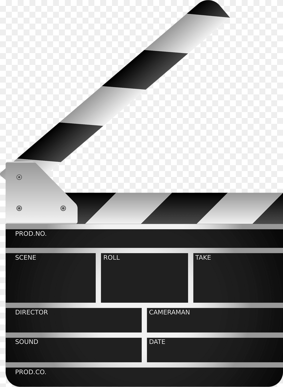 Clapperboard Clipart Free Transparent Png