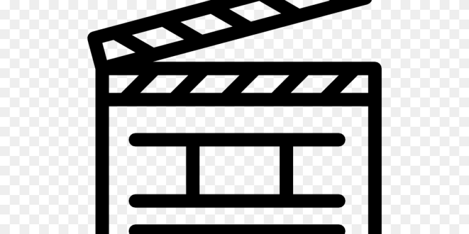 Clapperboard Clipart Lights Camera Action, Gray Png Image