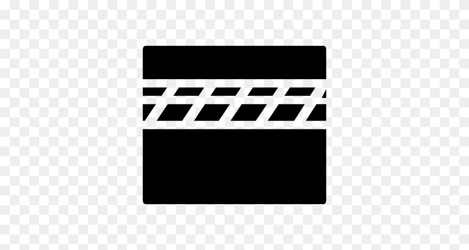 Clapperboard Close Clapperboard Movies Icon With And Vector, Gray Free Transparent Png