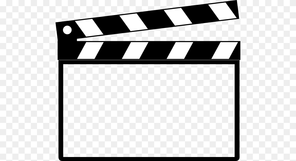 Clapperboard Group With Items, Fence, Barricade Free Png Download