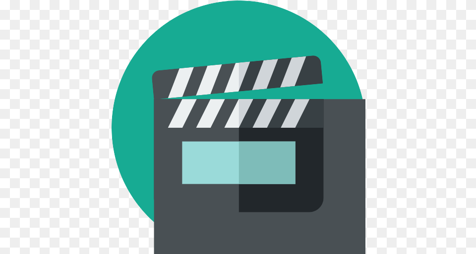 Clapperboard Icon Film, Fence Free Png Download