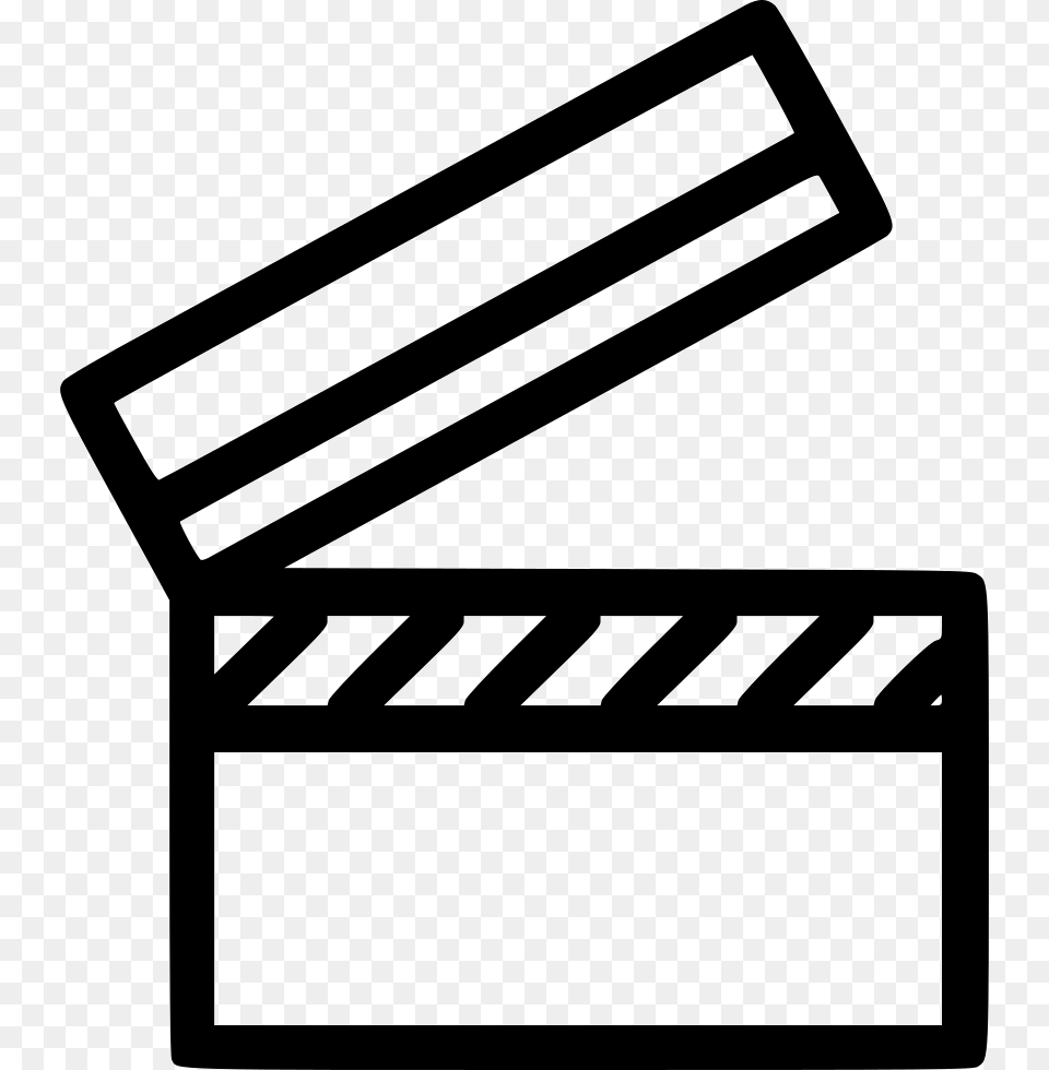 Clapperboard Open Comments Camera De Vlog Free Transparent Png