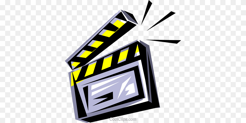 Clapperboard Royalty Vector Clip Art Illustration Lets Act It Out Png Image
