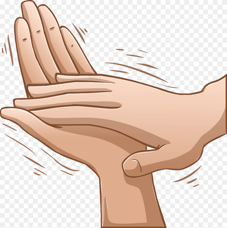 Clapping Hands Clap Clipart, Body Part, Finger, Hand, Massage Png Image