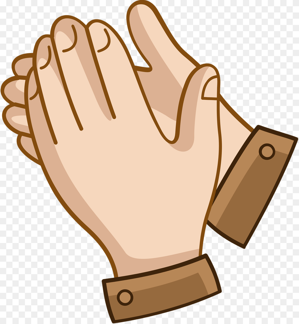 Clapping Hands Clipart, Glove, Clothing, Sport, Baseball Png Image