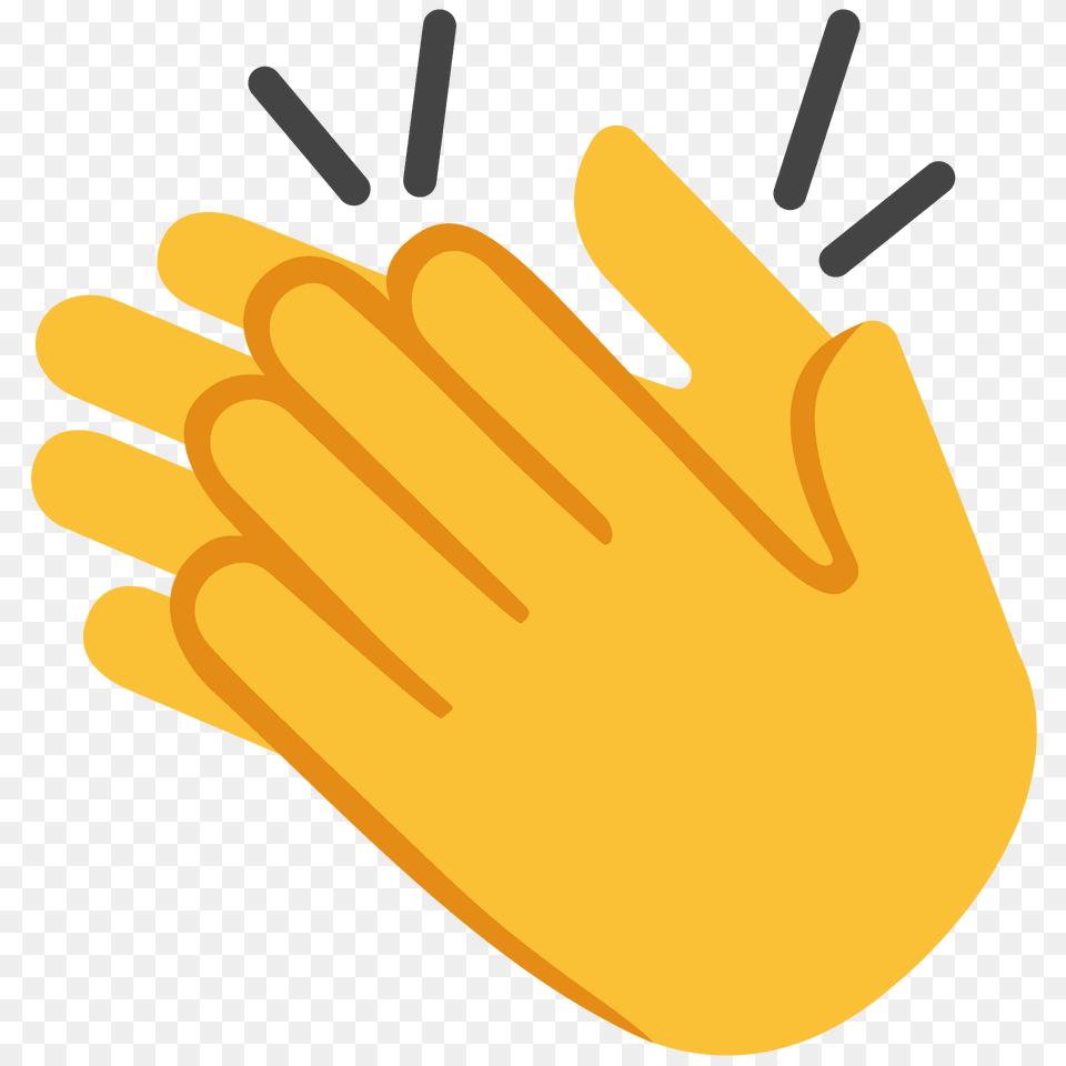 Clapping Hands Emoji Clipart, Clothing, Glove, Dynamite, Weapon Free Png