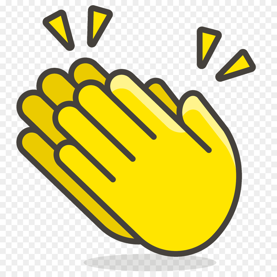 Clapping Hands Emoji Clipart, Clothing, Glove, Dynamite, Weapon Free Png Download