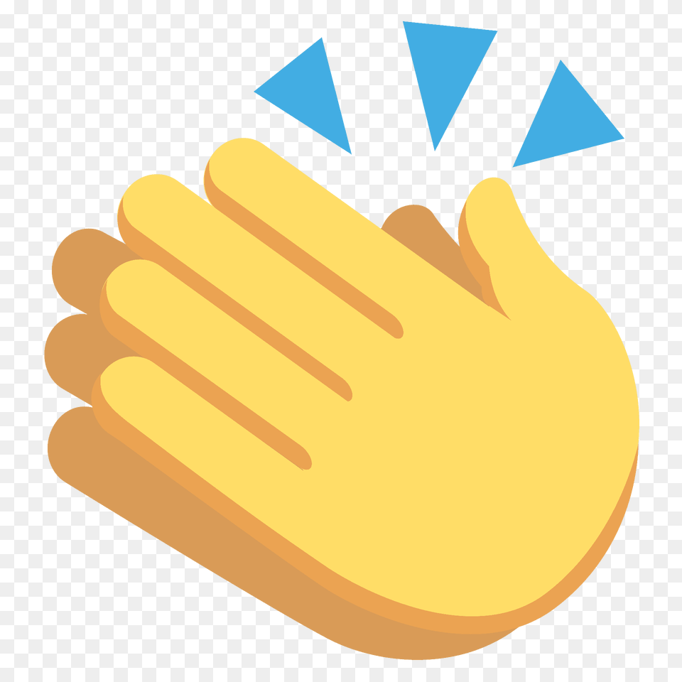 Clapping Hands Emoji Clipart, Clothing, Glove, Body Part, Hand Free Transparent Png