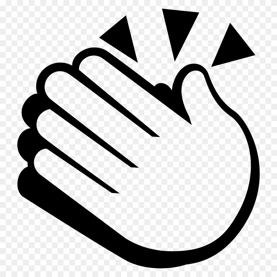 Clapping Hands Emoji Clipart, Body Part, Clothing, Glove, Hand Free Png Download