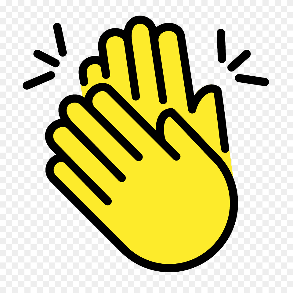 Clapping Hands Emoji Clipart, Clothing, Glove, Dynamite, Weapon Free Transparent Png