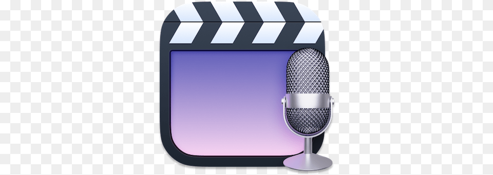Claquette An Easytouse Video Utility For The Mac Micro, Electrical Device, Microphone, Clapperboard Png Image