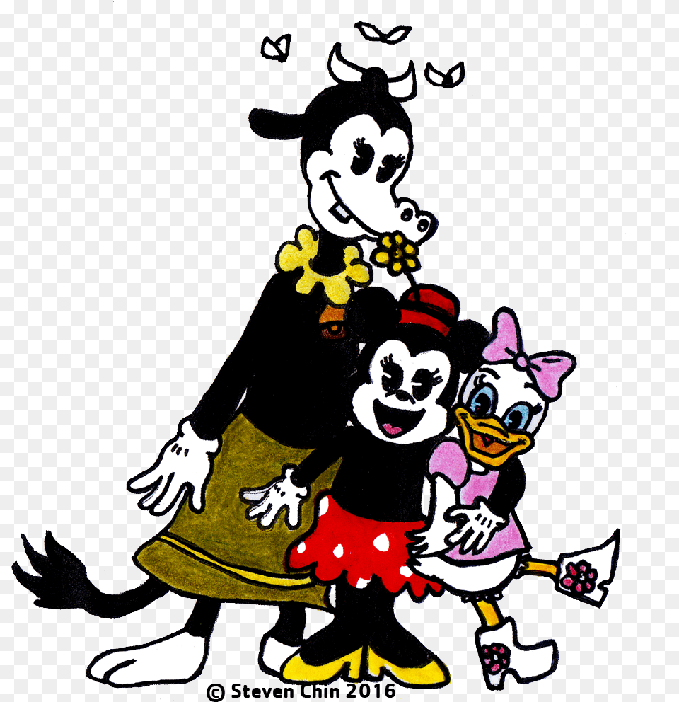 Clarabelle Cow Minnie Mouse Daisy Duck Clarabelle, Person, Cartoon, Face, Head Free Png Download