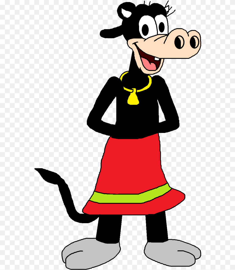 Clarabelle Cow Transparent Clarabelle Transparent Background, Cartoon, Person Png