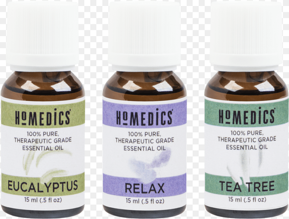 Clarify And Relax Essential Oil Trio Homedics Essential Oils, Plant, Herbs, Herbal, Perfume Png Image