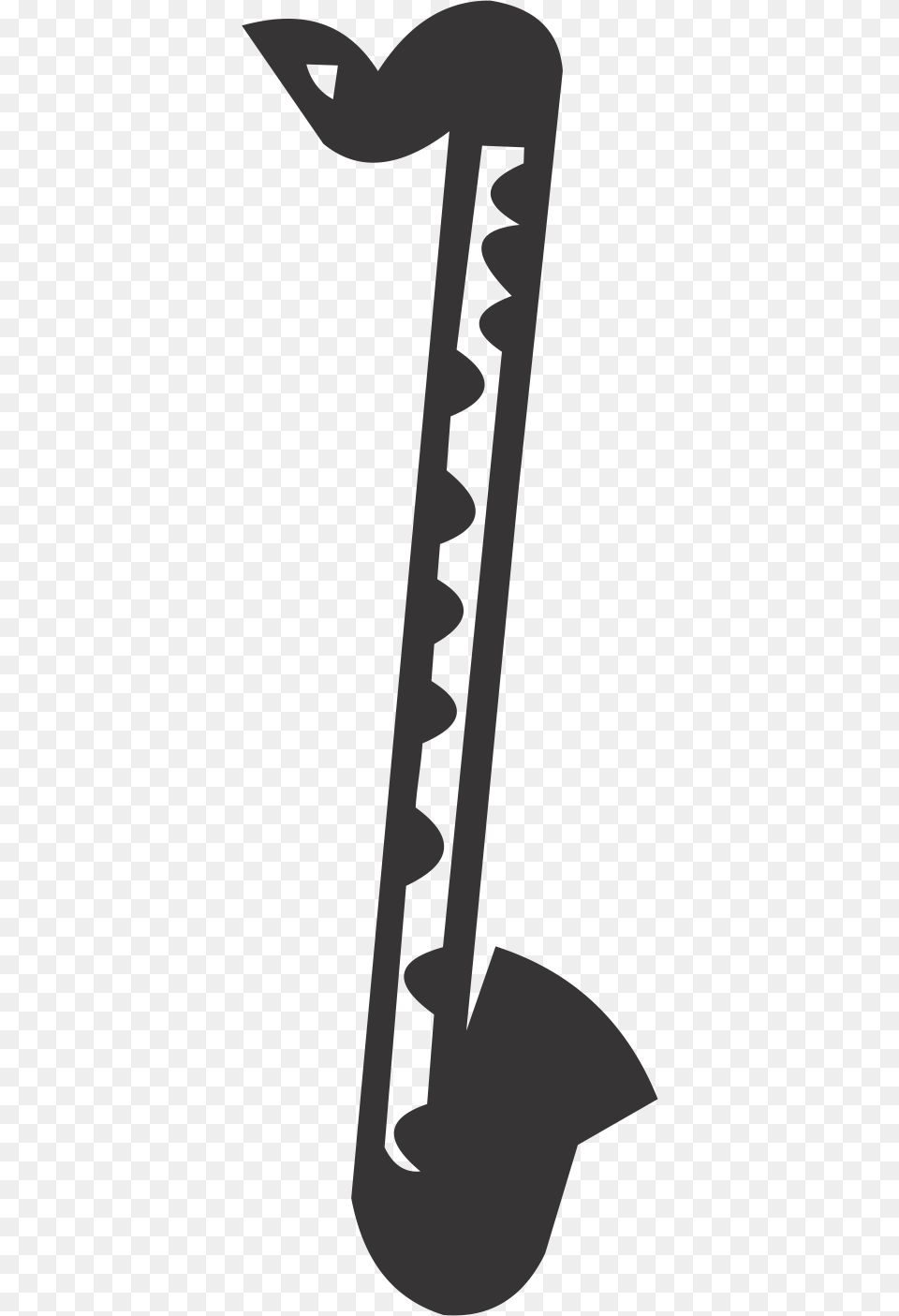 Clarinet Clipart Bass Cute Borders Bass Clarinet Clip Art, Smoke Pipe, Device Free Png Download