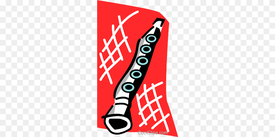 Clarinet Royalty Vector Clip Art Illustration, Musical Instrument, Dynamite, Weapon Free Transparent Png