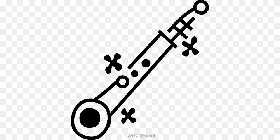 Clarinets Royalty Vector Clip Art Illustration, Musical Instrument, Oboe, Device, Grass Free Png