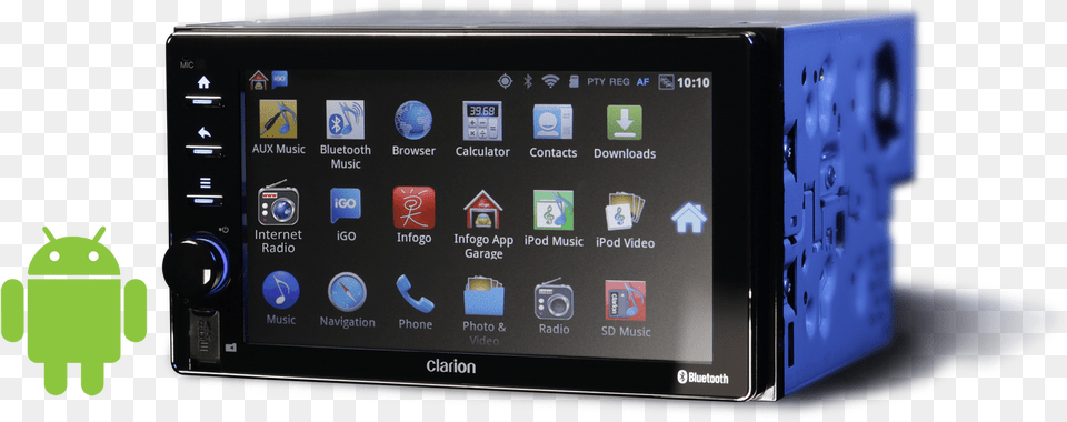Clarion Ax1 Android Infotainment Stereo Android Music System For Car, Electronics, Computer, Mobile Phone, Phone Free Png