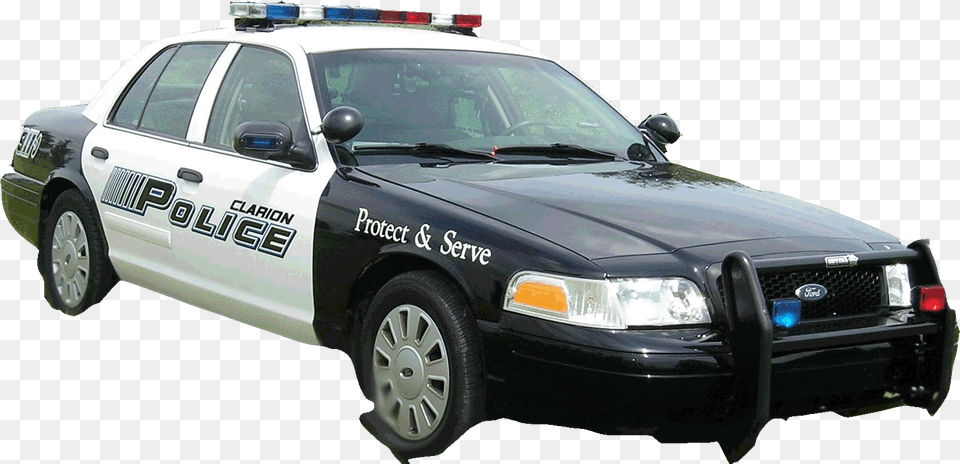 Clarion Police And Ambulance Ford Crown Victoria Police Interceptor, Car, Police Car, Transportation, Vehicle Free Png Download