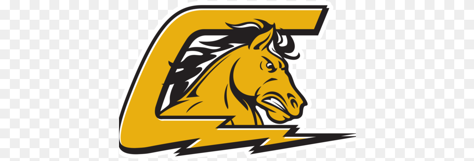 Clark Chargers Charger High School Logo, Emblem, Symbol, Animal, Mammal Free Transparent Png