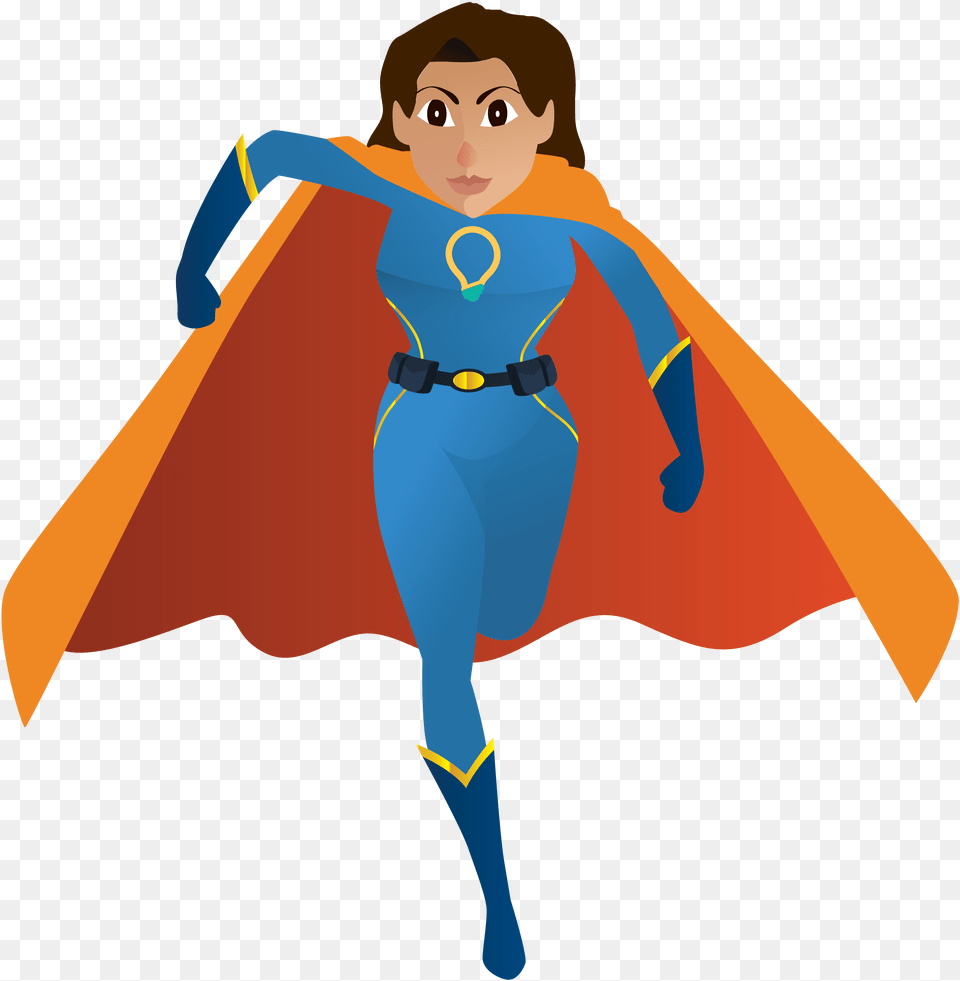 Clark Kent Clipart, Cape, Clothing, Costume, Person Png Image