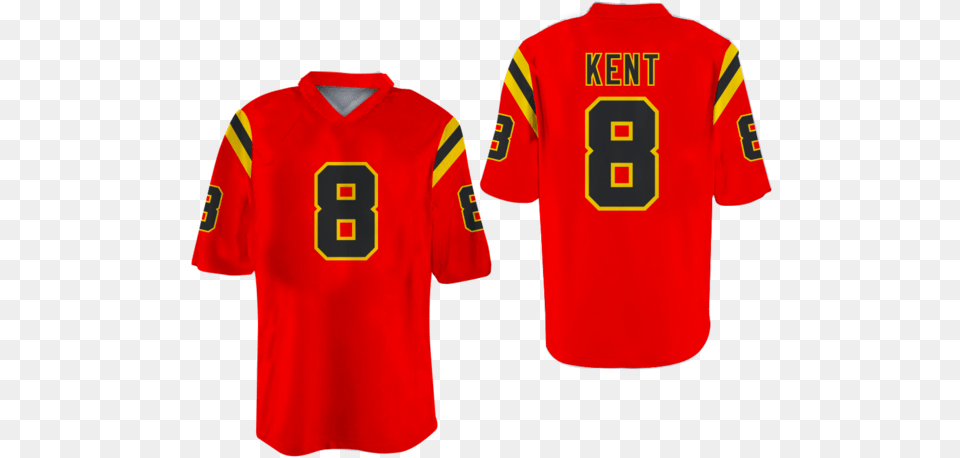 Clark Kent Smallville Football Jersey New Any Size Waterboy Jersey, Clothing, Shirt, T-shirt Png Image