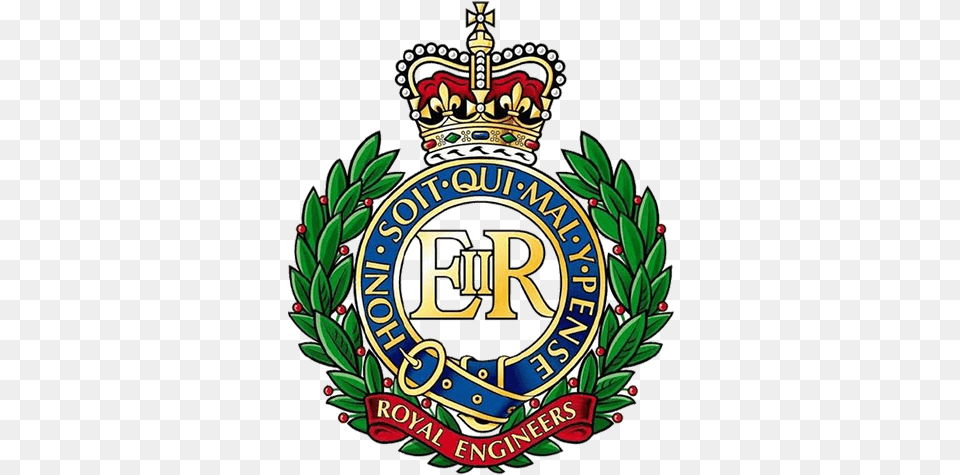 Claro Barracks Sapper 300 Anniversary Royal Engineers, Badge, Emblem, Logo, Symbol Png Image