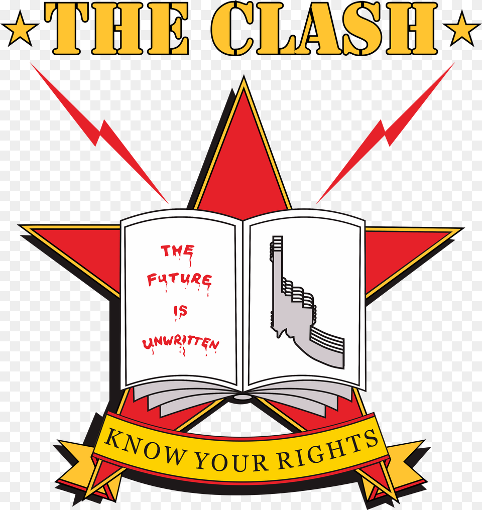 Clash Know Your Rights Shirt, Book, Publication, Dynamite, Weapon Free Png Download