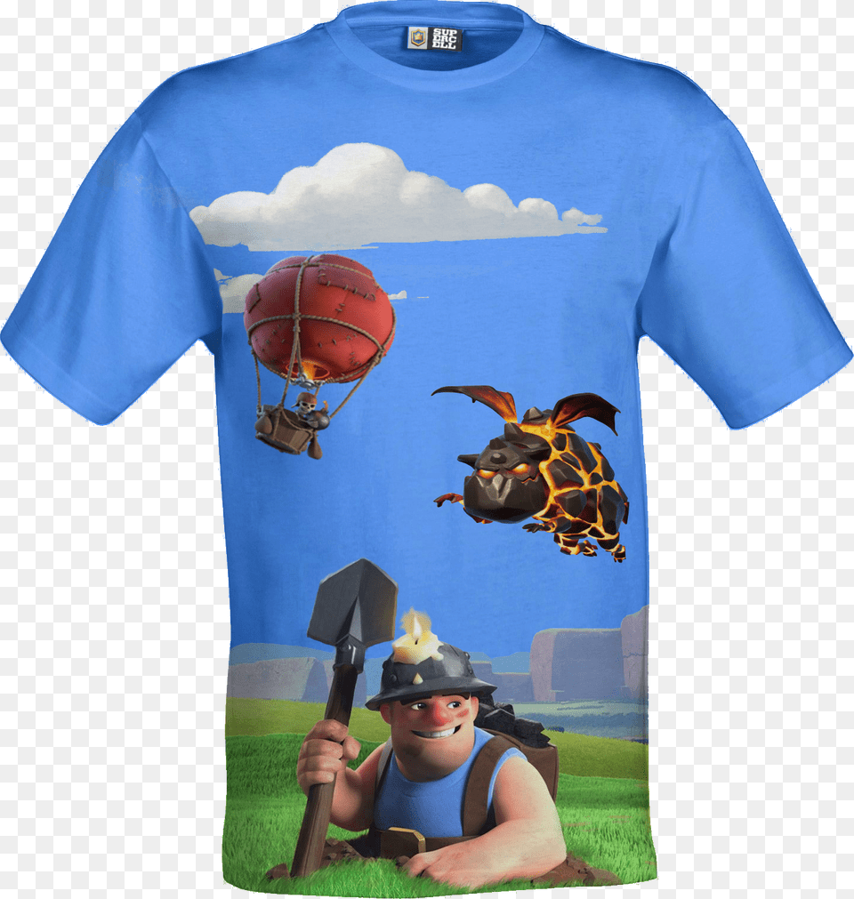 Clash Of Clans, T-shirt, Clothing, Animal, Invertebrate Free Png