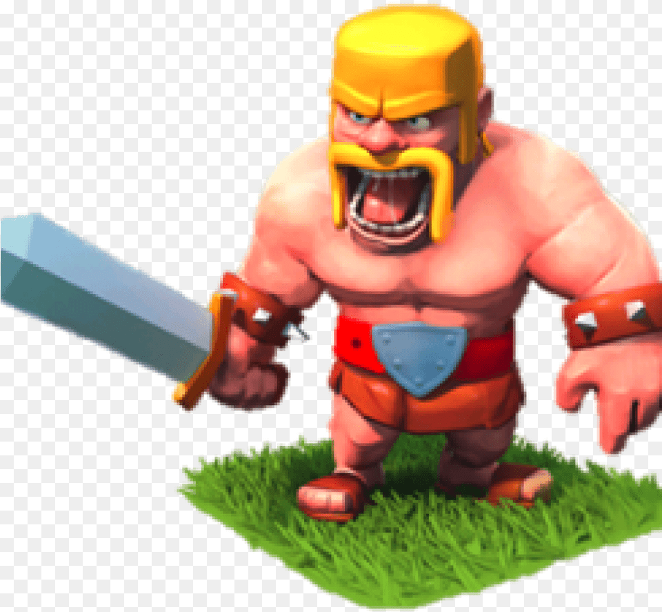 Clash Of Clans Barbarian, Baby, Person Free Transparent Png