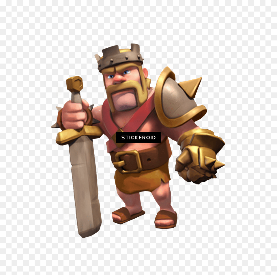 Clash Of Clans Barbarian King Clash Of Clans, Baby, Person, Face, Head Png