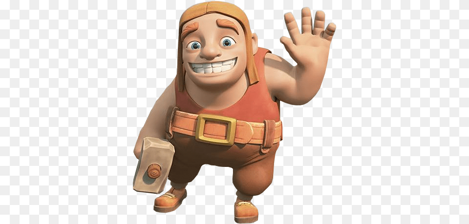 Clash Of Clans Builder, Baby, Person Free Png