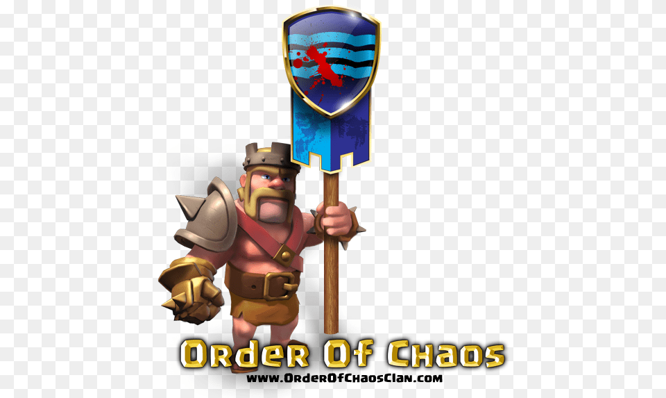 Clash Of Clans Clipart Flags Clash Of Clans Barbarian, Armor, Baby, Person, Knight Png Image