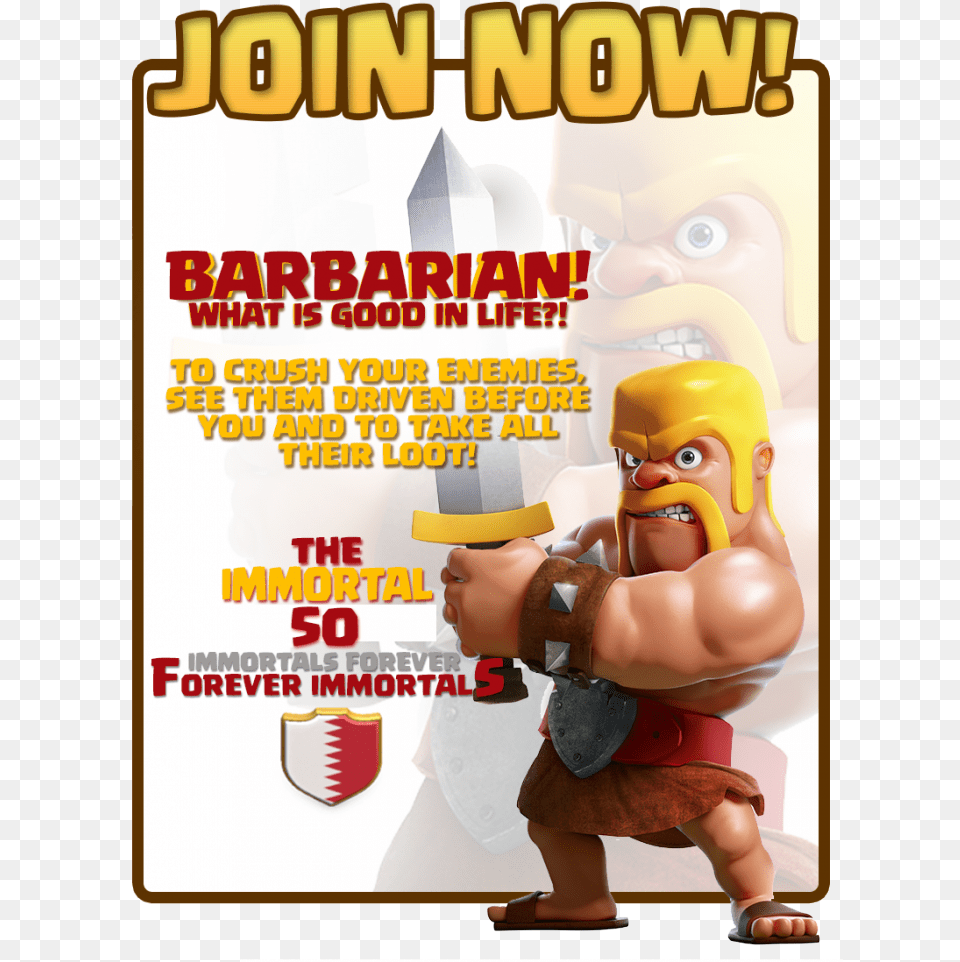 Clash Of Clans France, Advertisement, Poster, Baby, Person Free Transparent Png