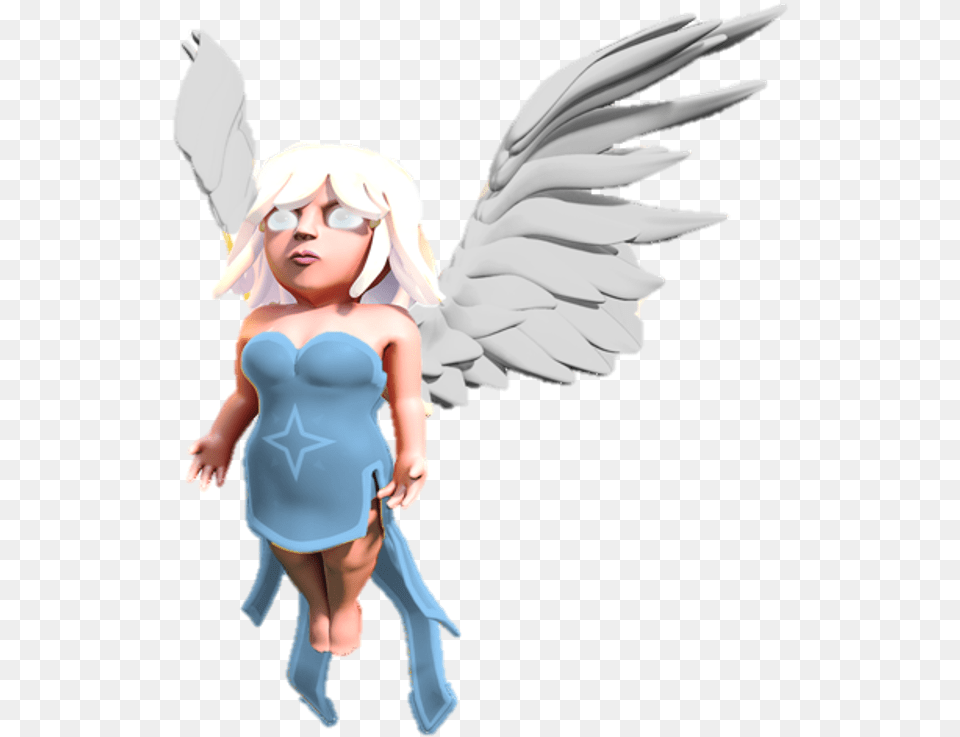 Clash Of Clans Healer Level, Angel, Doll, Toy, Face Free Png