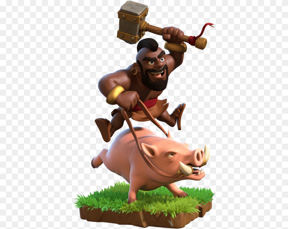 Clash Of Clans Ios And Android Mobile Strategy War Clash Royale Domatore Di Cinghiali, Smoke Pipe, Adult, Female, Person Free Png Download