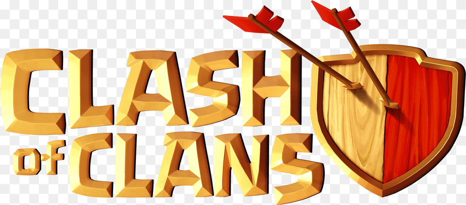Clash Of Clans Is A Very Popular Mobile Strategy Game Clash Of Clans Title Free Png