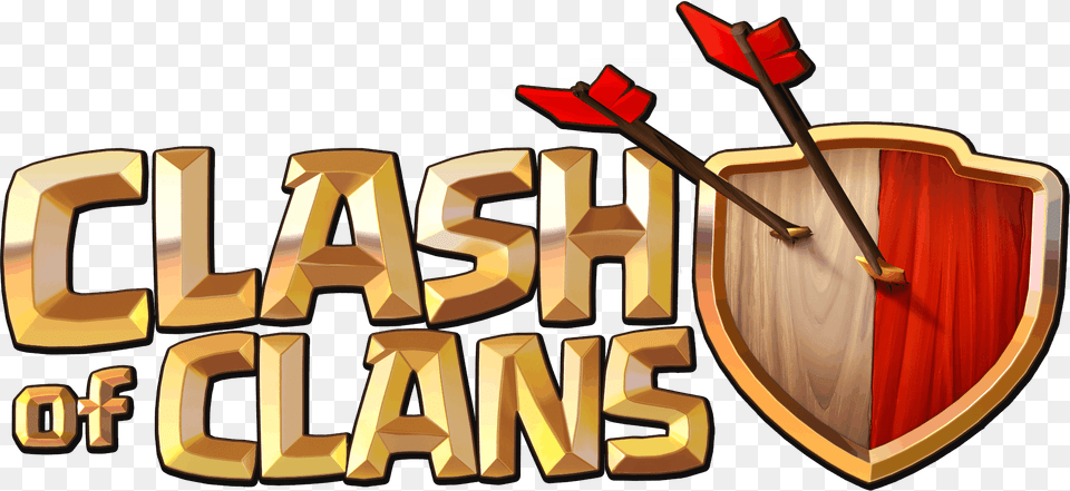 Clash Of Clans Logo, Sword, Weapon, Bulldozer, Machine Free Png Download